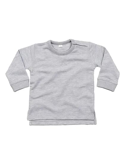 Baby Sweatshirt - Heather Grey Melange