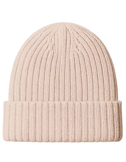 Beanie mit Merinowolle - Dusty Pink