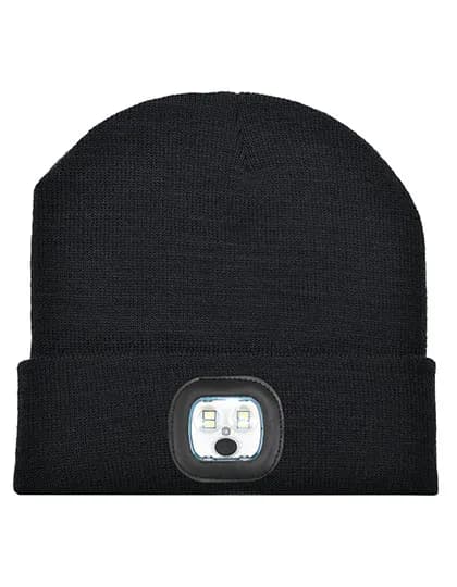 LED Beanie - Black