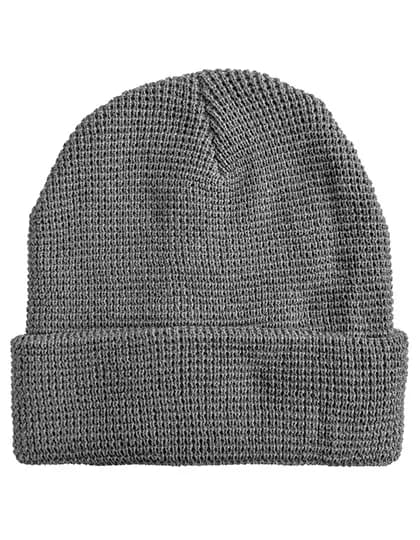 Strickmütze Waffeloptik - Grey