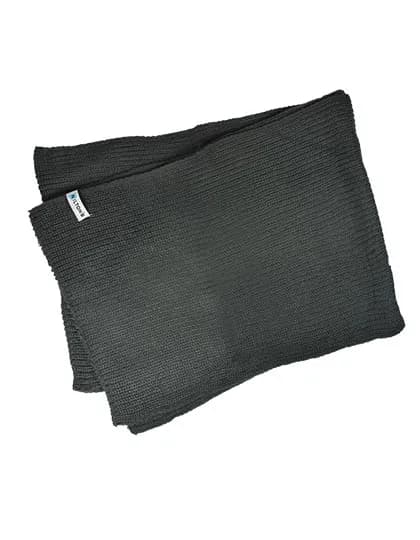 Knitted Scarf - Dark Grey