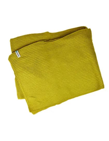 Knitted Scarf - Mustard