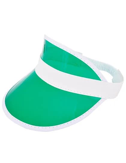 Sunvisor PVC - White/Green