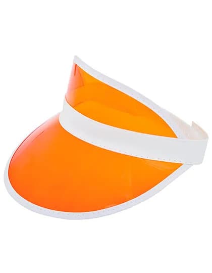 Sunvisor PVC - White/Orange