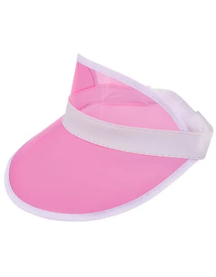 Sunvisor PVC - White/Pink