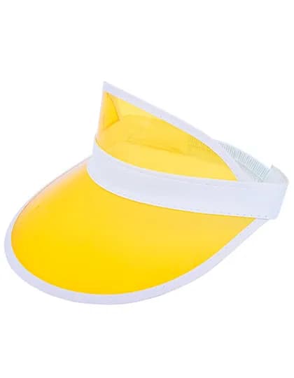 Sunvisor PVC - White/Yellow