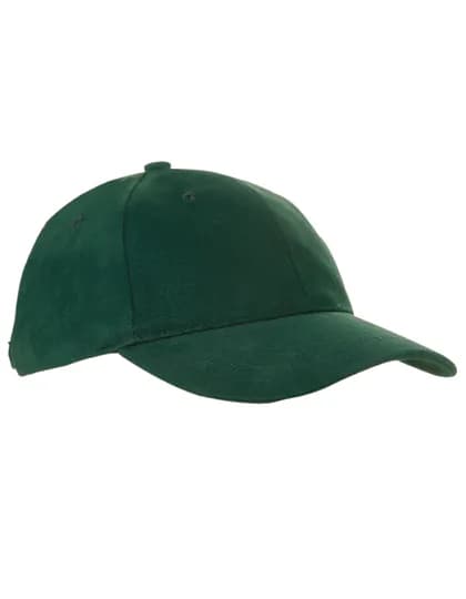 Heavy Brushed Cap - Bottle Green