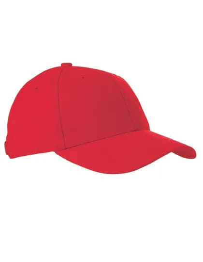 Heavy Brushed Cap - Red