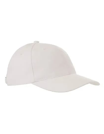 Heavy Brushed Cap - White