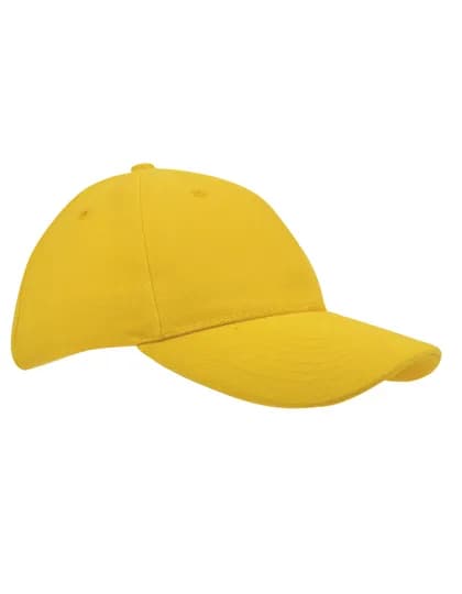 Heavy Brushed Cap - Yellow