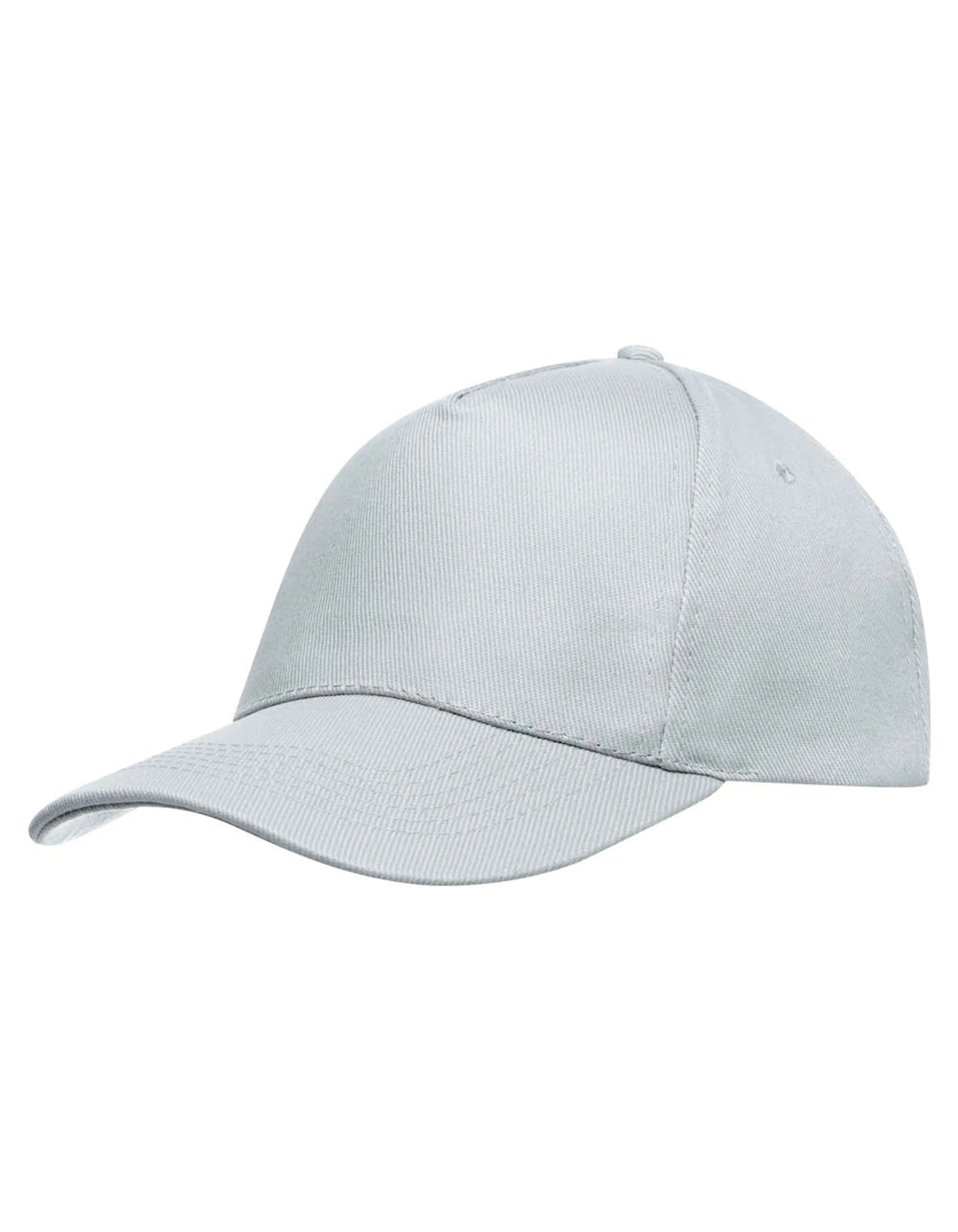 5-Panel Baseball Cap - Light Grey