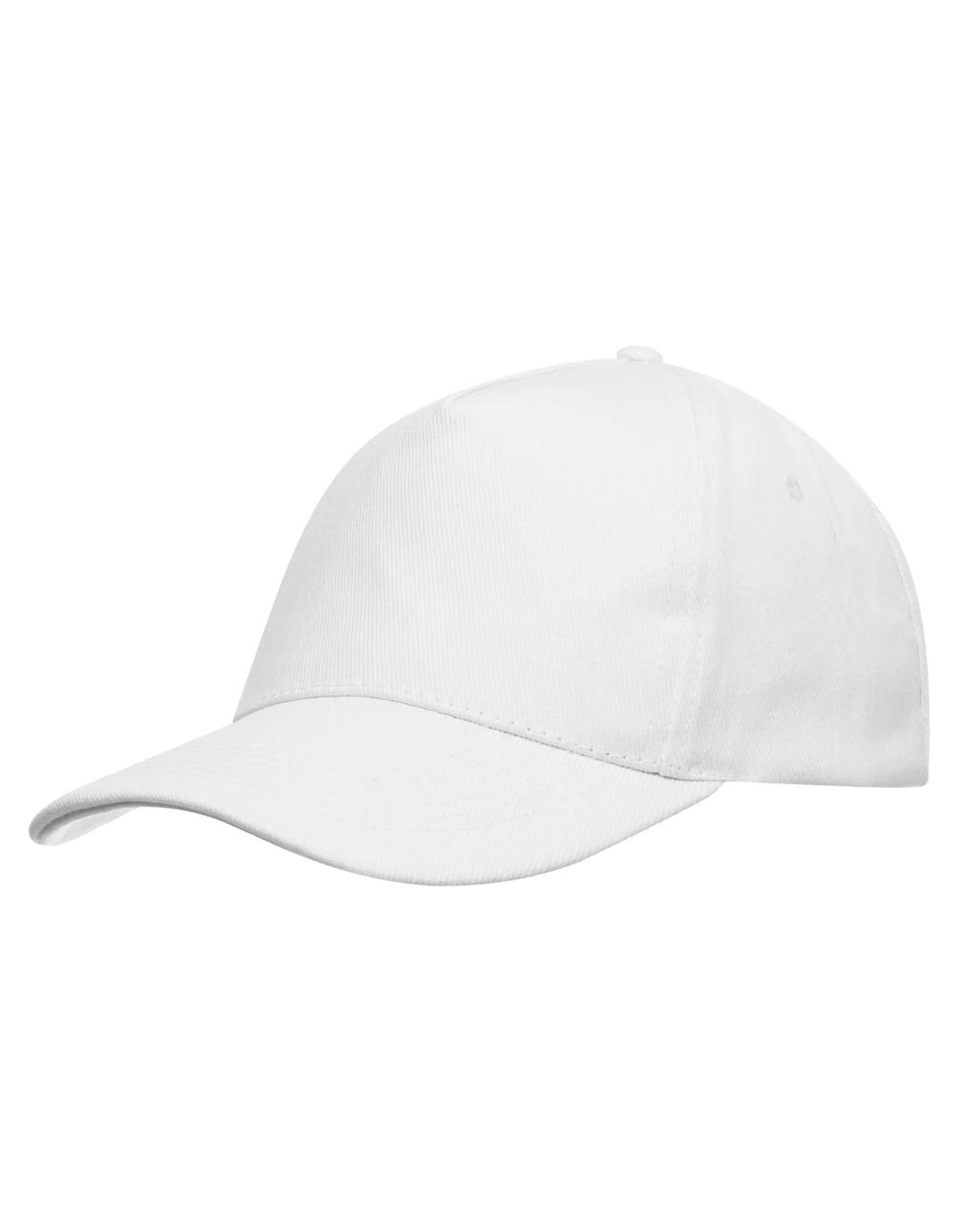 5-Panel Baseball Cap - White