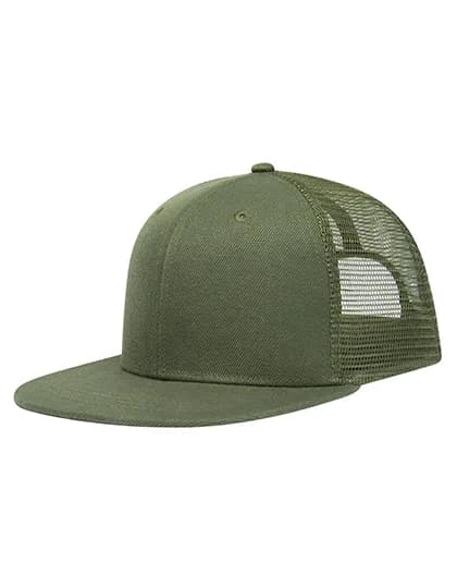 Trucker Cap High Profile - Olive Green