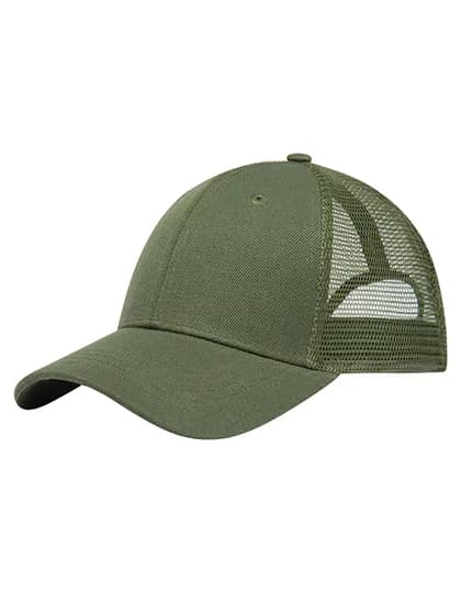 Trucker Cap Medium Profile - Olive Green