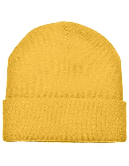 Strickmütze - Dark Yellow