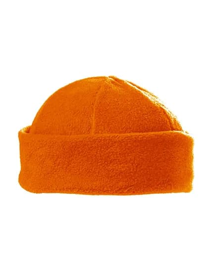 Fleece Winter Hat - Orange