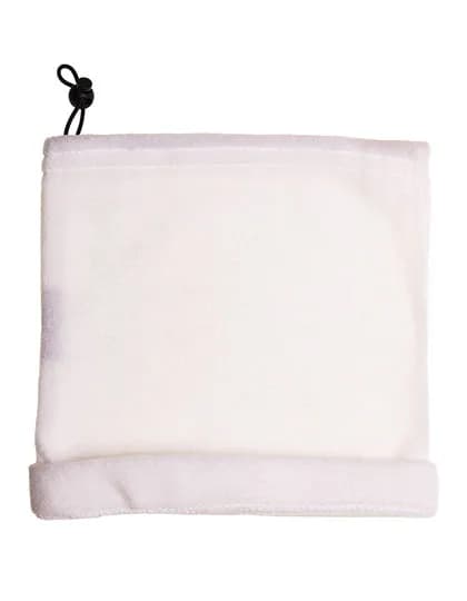 Fleece Ski Col - White