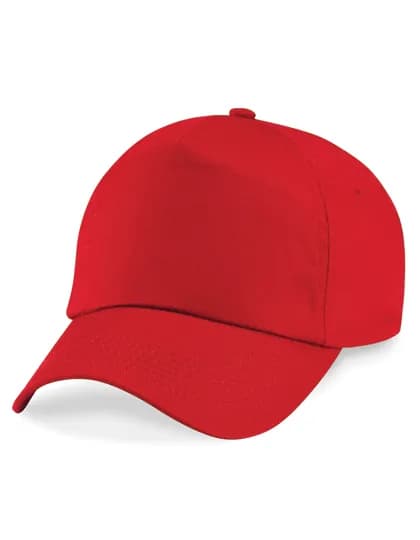 Junior Original 5 Panel Cap - Classic Red