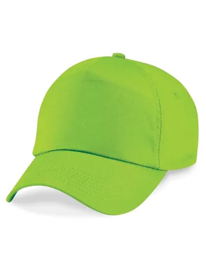 Junior Original 5 Panel Cap - Lime Green