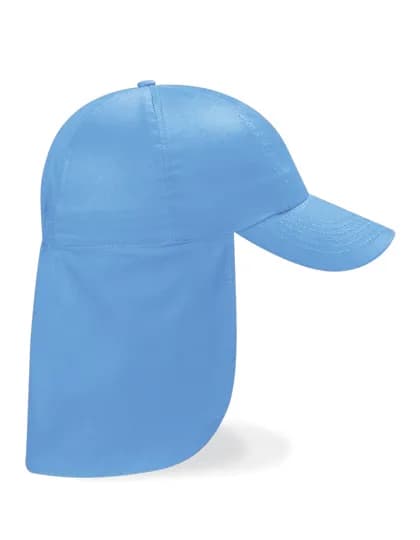 Junior Legionnaire Style Cap - Sky Blue