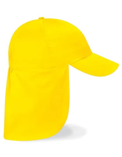 Junior Legionnaire Style Cap - Yellow