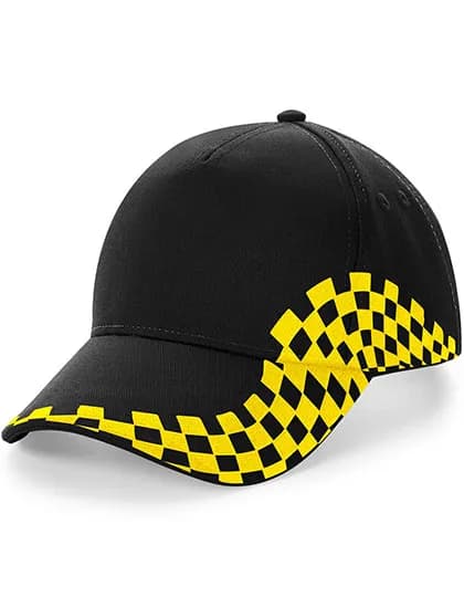 Grand Prix Cap - Black/Yellow