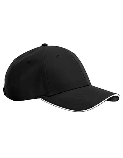 Team Sports-Tech Cap - Black/White