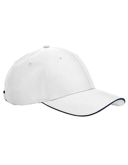 Team Sports-Tech Cap - White/French Navy