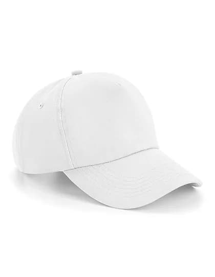 Authentic 5 Panel Cap - White