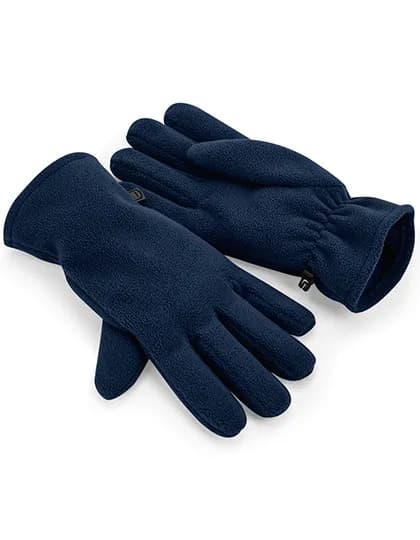 Recycled Fleece Gloves - French Navy