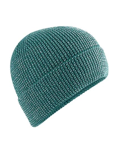 Streetlite Reflective Beanie - Marine Green