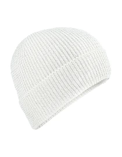 Streetlite Reflective Beanie - White