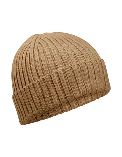 Organic Cotton Kids Beanie - Biscuit