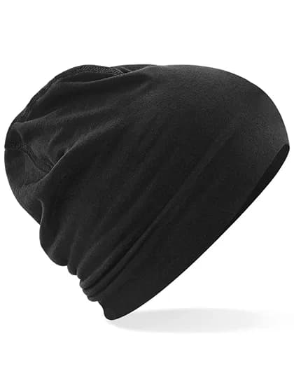 Hemsedal Cotton Beanie - Black/Black