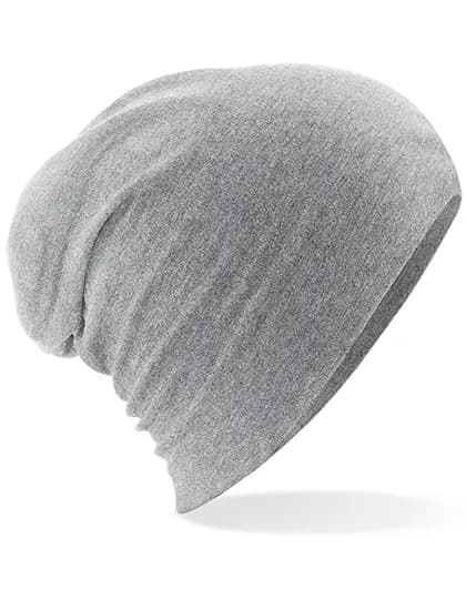 Hemsedal Cotton Slouch Beanie - Heather Grey