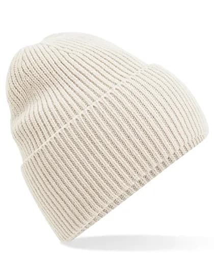 Oversized Cuffed Beanie - Oatmeal