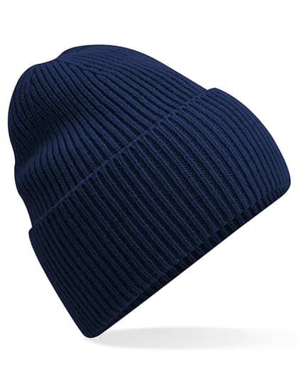Oversized Cuffed Beanie - Oxford Navy