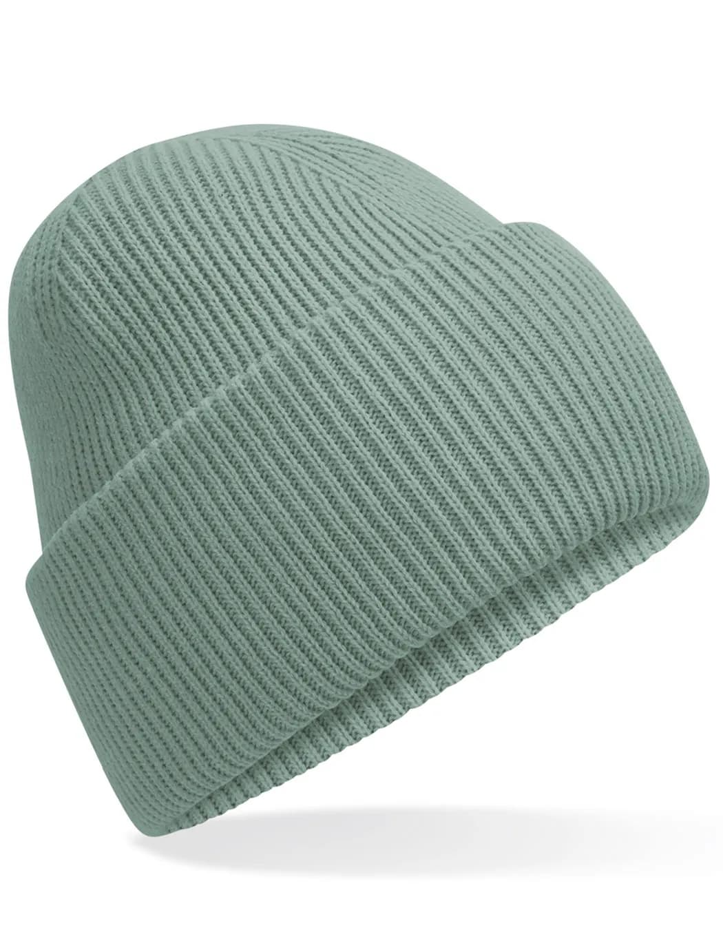 Classic Engineered Deep Cuffed Beanie - Dusty Green