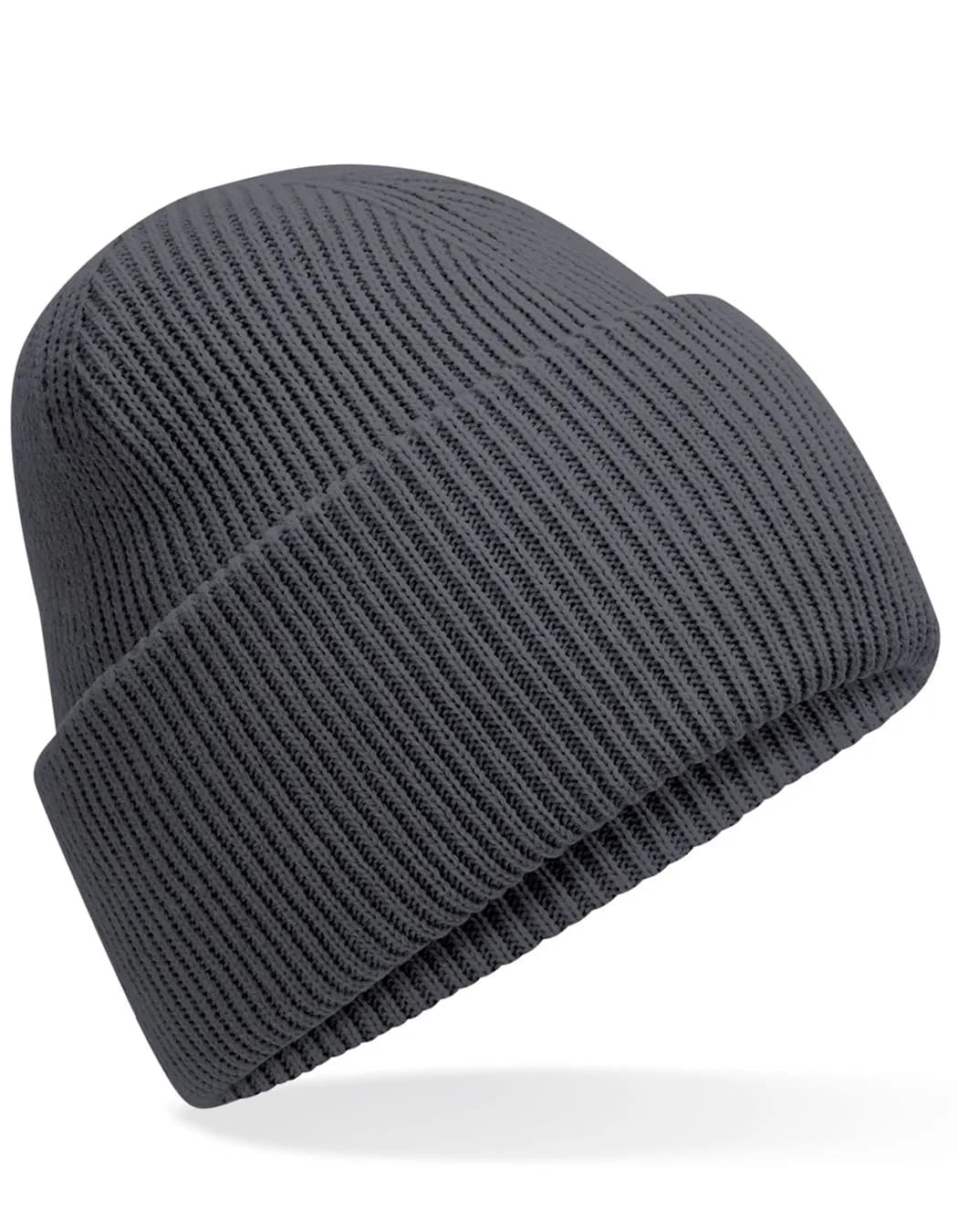 Classic Engineered Deep Cuffed Beanie - Graphite Grey