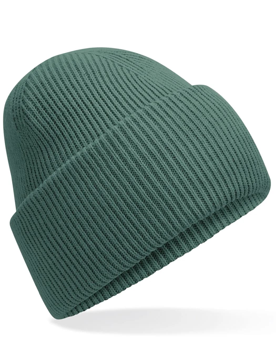 Classic Engineered Deep Cuffed Beanie - Marine Green