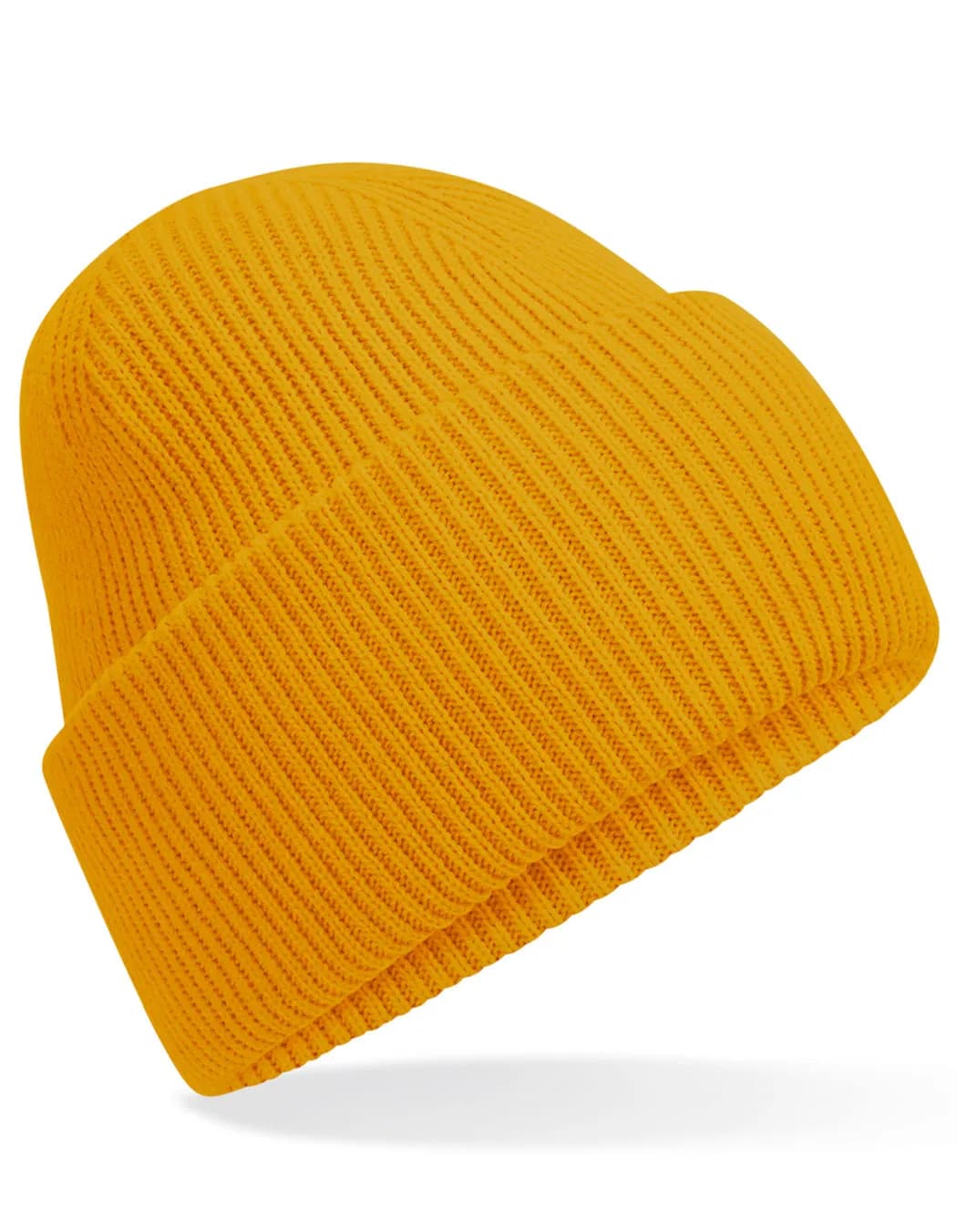 Classic Engineered Deep Cuffed Beanie - Mustard