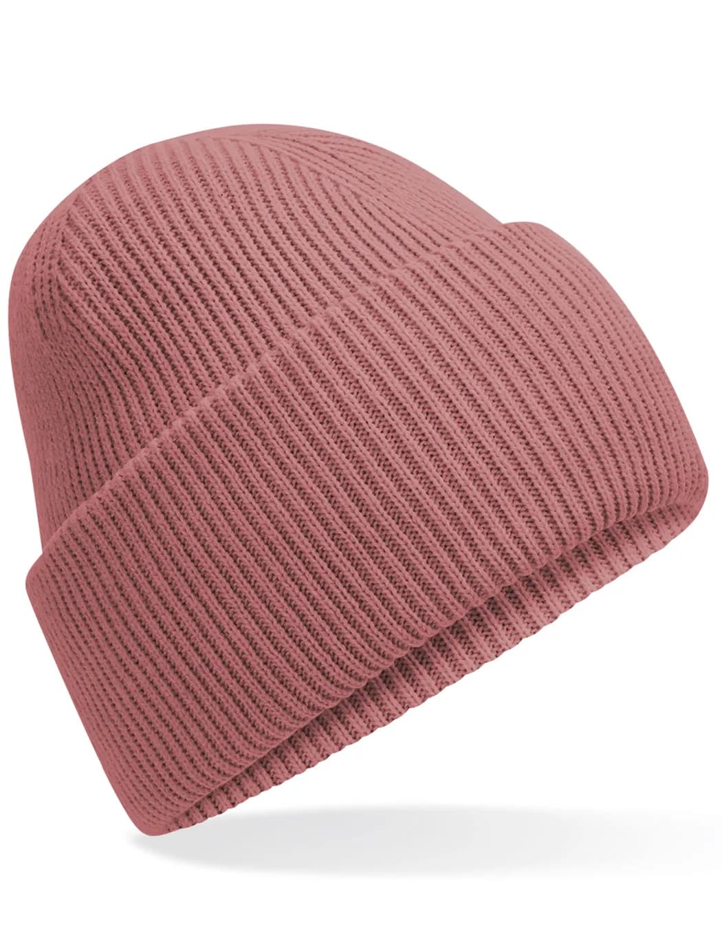 Classic Engineered Deep Cuffed Beanie - Rose