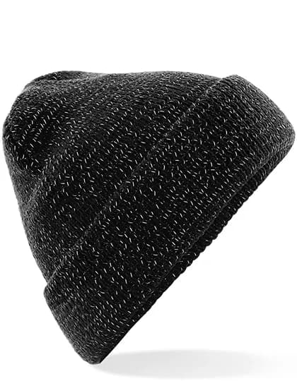 Reflective Beanie - Black