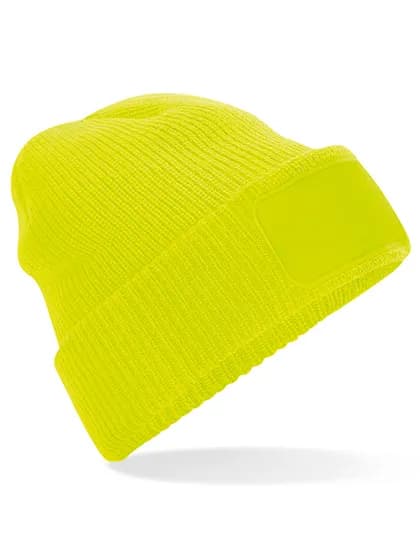 Thinsulate™ Patch Beanie - Fluorescent Yellow