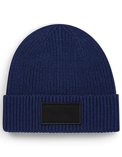 Fashion Patch Beanie - Oxford Navy/Black