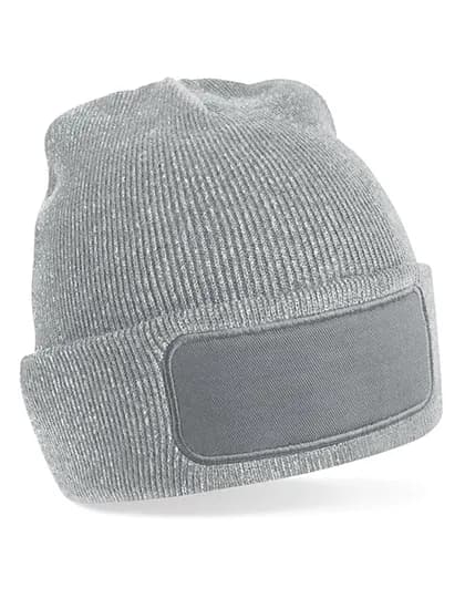 Original Patch Beanie - Heather Grey