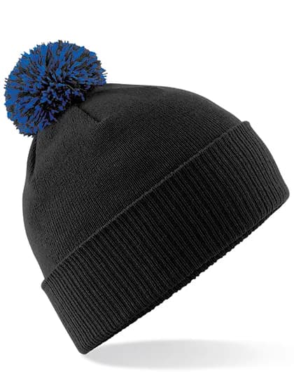 Snowstar® Beanie - Black/Bright Royal