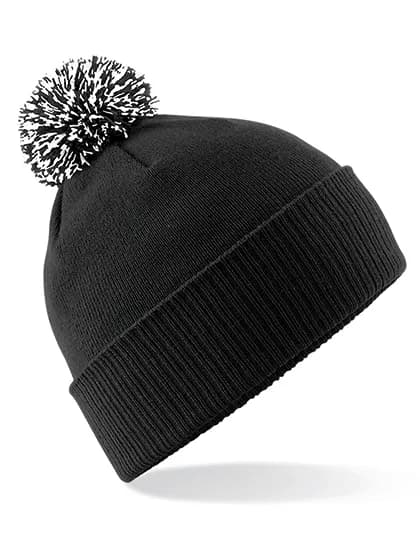 Snowstar® Beanie - Black/White