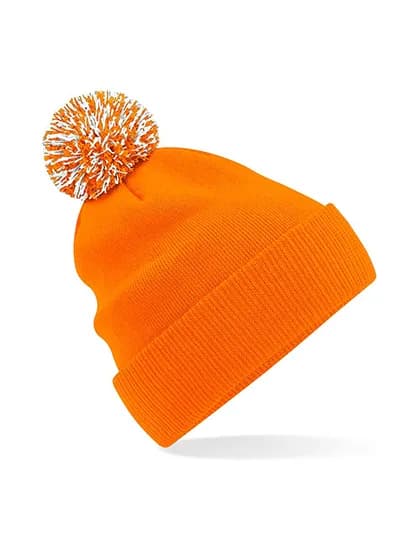 Snowstar® Beanie - Orange/White