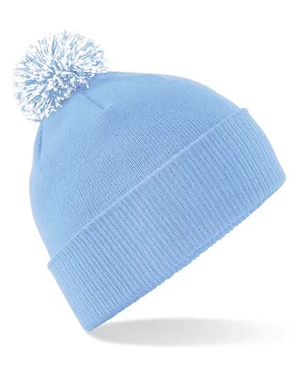 Snowstar® Beanie - Sky Blue/White